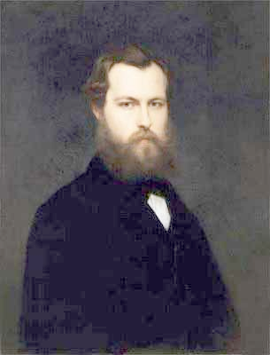 Louis Philippe Albert d'Orlans - par Charles Franois Jalabert - en 1865